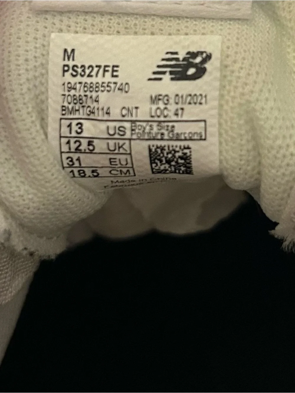 New Balance 327 Athletic Shoe - Little Kid - Silver Birch Size 13